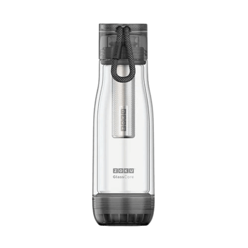 Zoku Glass Core Bottle & Tea Infuser Executive Corporate Gifts Singapore