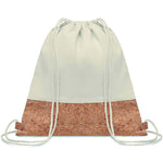 Eco-Friendly Cotton and Cork Drawstring Bag | AbrandZ Corporate Gifts