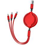 3 in 1 Retractable USB Cable | AbrandZ Corporate Gifts