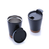 Vacuum Stainless Steel Mug With Cork Base | AbrandZ.com