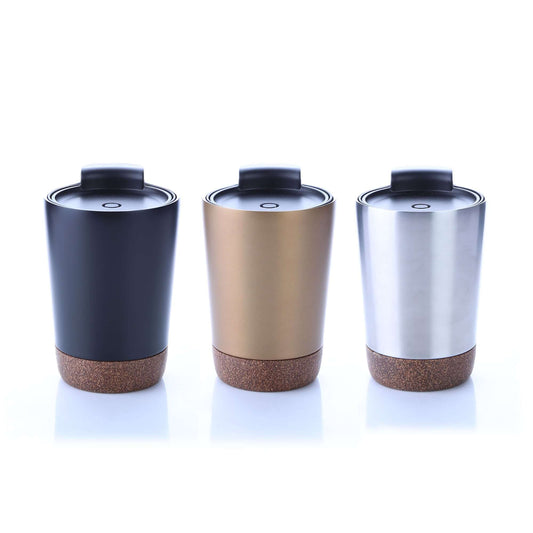 Vacuum Stainless Steel Mug With Cork Base Executive Corporate Gifts Singapore