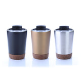 Vacuum Stainless Steel Mug With Cork Base | AbrandZ.com