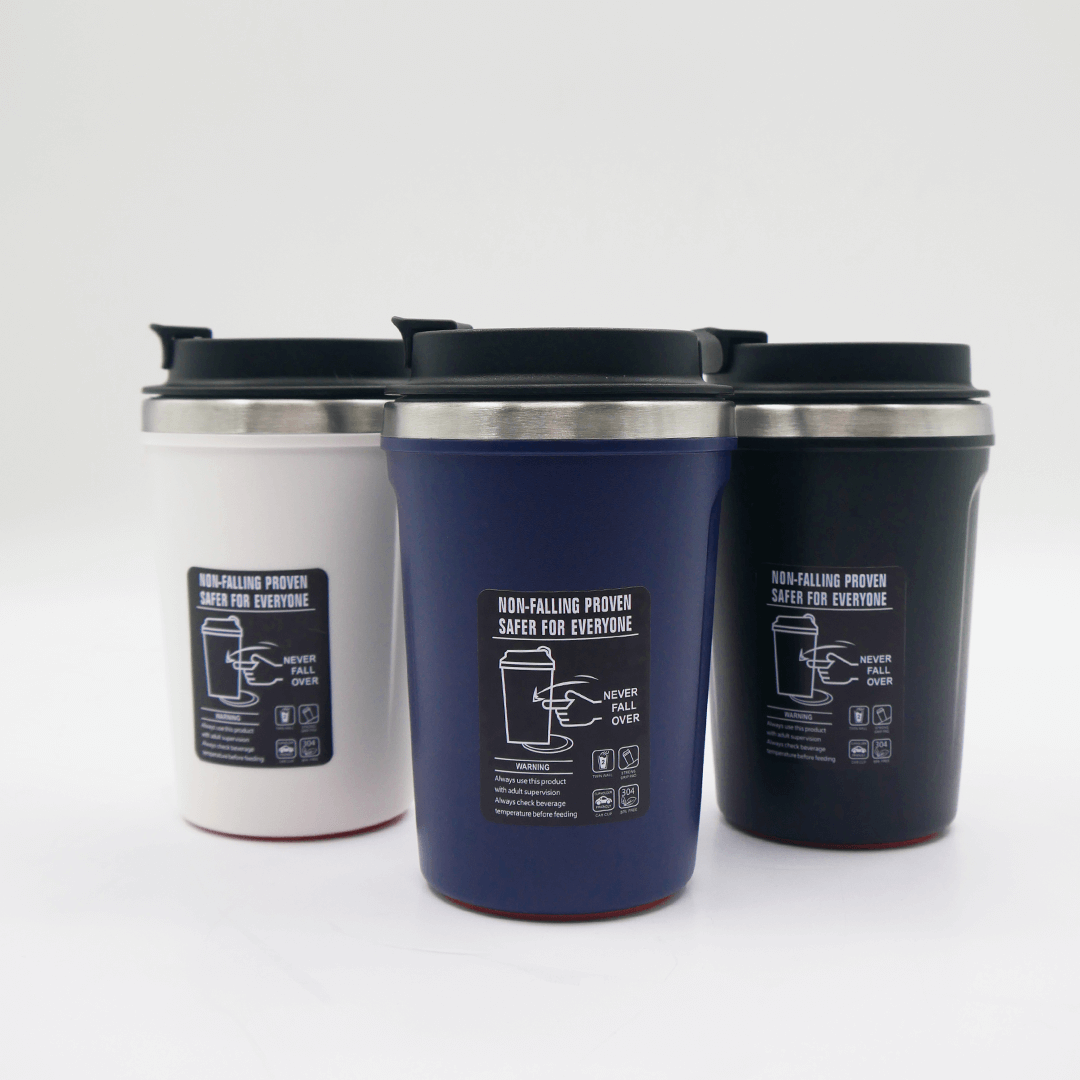 380ml Stainless Steel Suction Coffee Mug Executive Corporate Gifts Singapore
