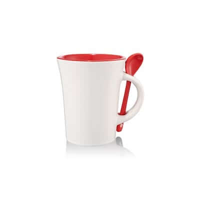 10oz Ceramic Mug with Spoon Executive Corporate Gifts Singapore