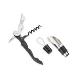 Belgio 2 Pieces Wine Opener and Pourer Set | AbrandZ Corporate Gifts