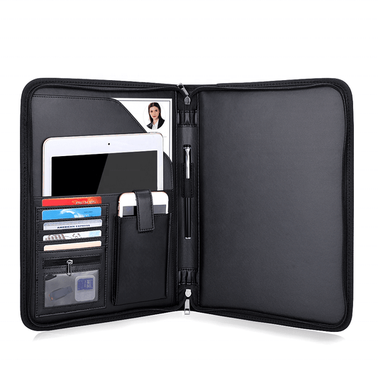A4 Zipper Portfolio with Tablet Pocket Executive Corporate Gifts Singapore