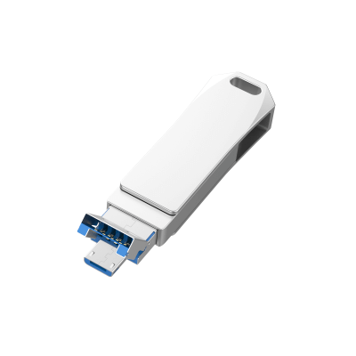 Hexagonal Swivel OTG USB Drive Executive Corporate Gifts Singapore