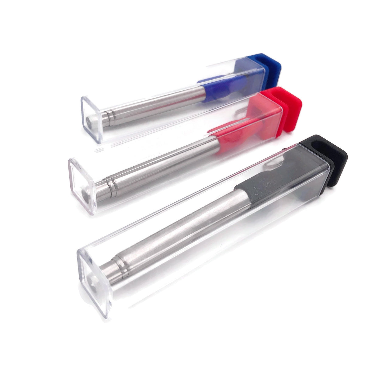 Telescopic Reusable Metal Straw with Silicone Tips Executive Gifts Singapore