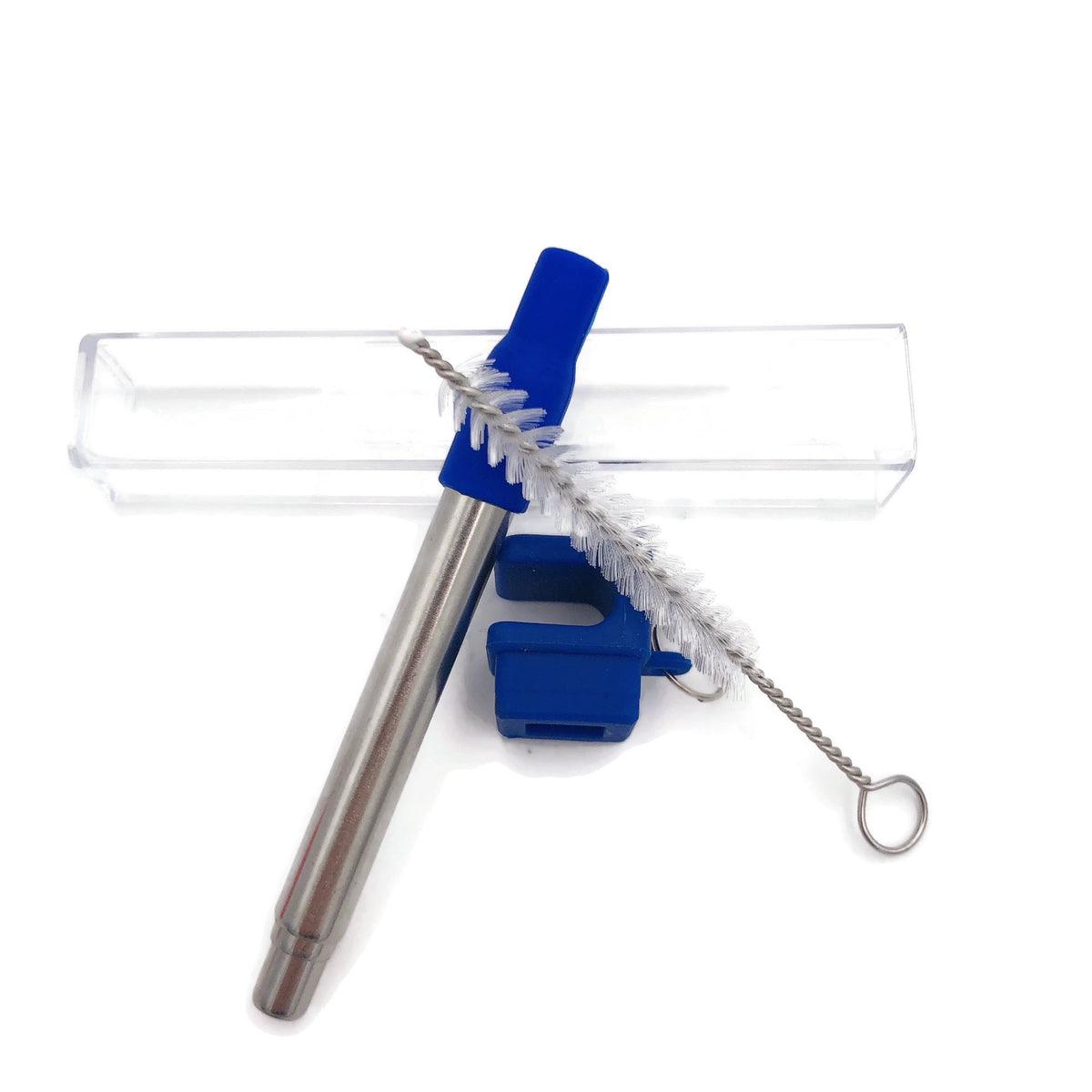 Telescopic Reusable Metal Straw with Silicone Tips Executive Gifts Singapore