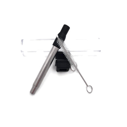Telescopic Reusable Metal Straw with Silicone Tips Executive Gifts Singapore