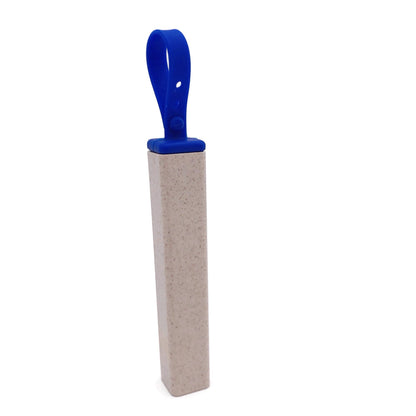 Portable Metal Straw in Eco-Friendly Wheat Straw Casing Executive Corporate Gifts Singapore