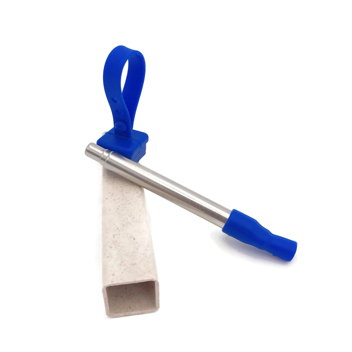 Portable Metal Straw in Eco-Friendly Wheat Straw Casing Executive Corporate Gifts Singapore