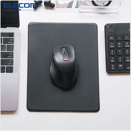 ELECOM Leather Mouse Pad Executive Corporate Gifts Singapore