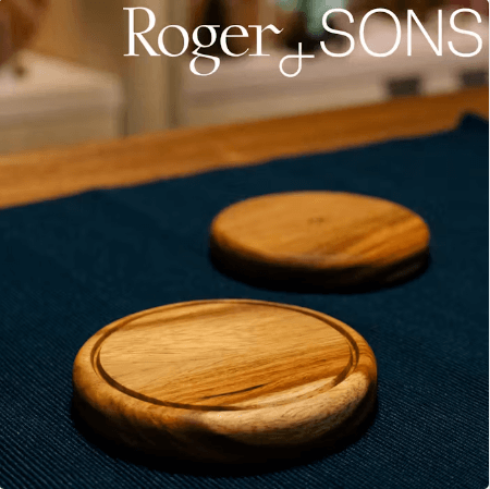 Roger&Sons Patty Coaster Executive Corporate Gifts Singapore