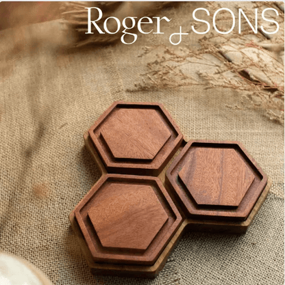 Roger&Sons Hive Coaster Executive Corporate Gifts Singapore