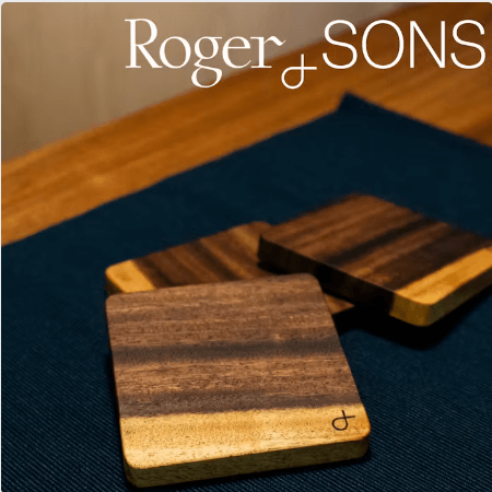 Roger&Sons Square Coaster Executive Corporate Gifts Singapore