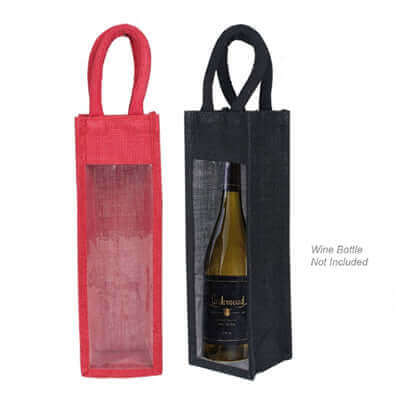 Jute Wine Bag Executive Corporate Gifts Singapore