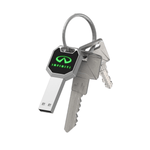 Key Shaped USB Flash Drive with LED Logo