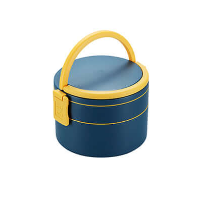 BPA-Free Double Layer Lunch Box with Spoon Executive Corporate Gifts Singapore
