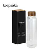 Keepsake Linear Glass Drink Bottle Corporate Gift Singapore