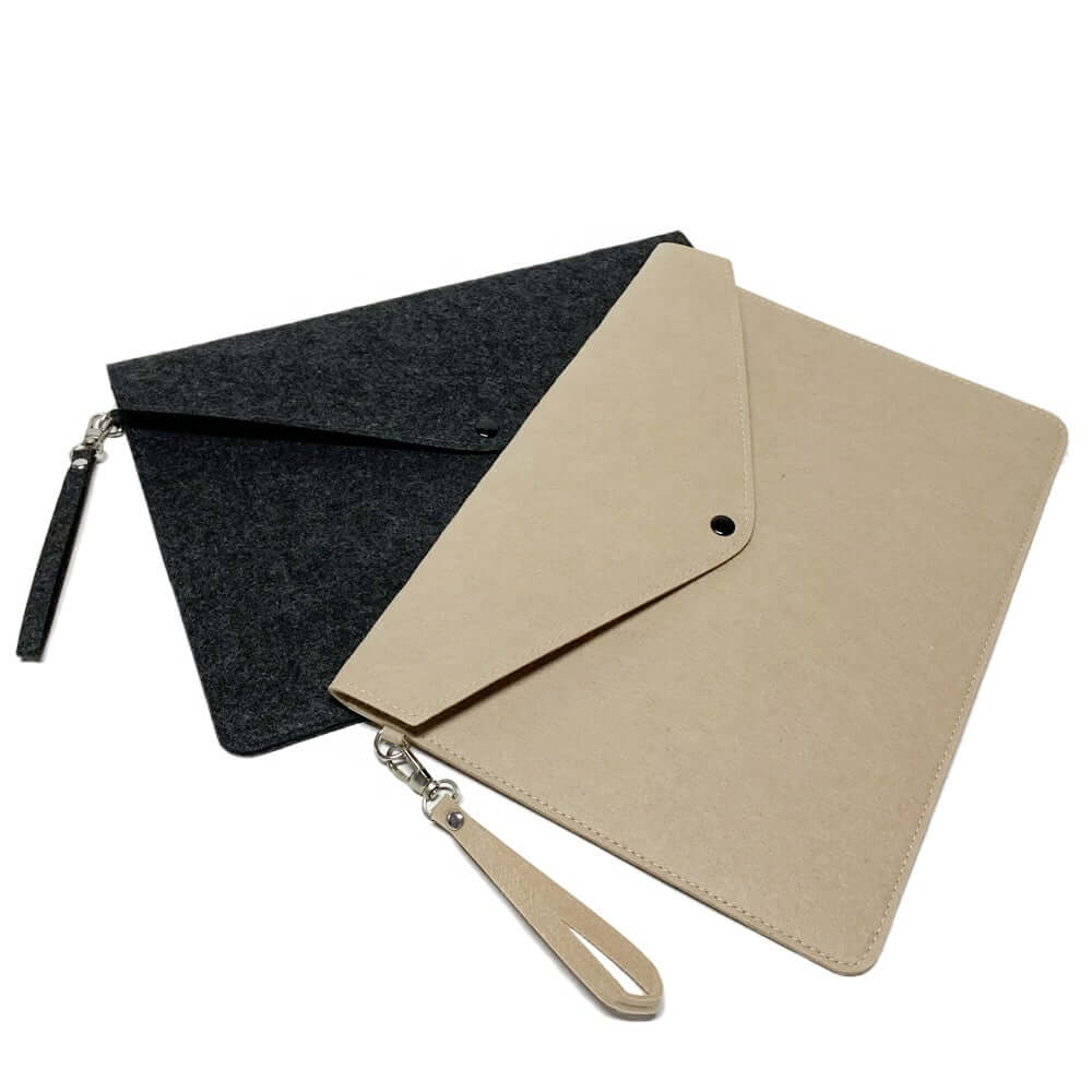 A4 Wool Felt Document Pouch Executive Corporate Gifts Singapore