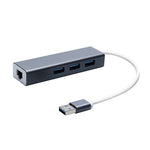 3-Port Adapter with Gigabit Ethernet Hub | AbrandZ Corporate Gifts