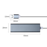 3-Port Adapter with Gigabit Ethernet Hub | AbrandZ Corporate Gifts