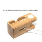 Multifunction Wood Phone Stand | AbrandZ Corporate Gifts