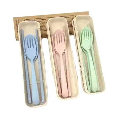 Wheat Straw Cutlery Set Executive Gifts Singapore