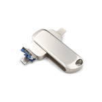 Swivel OTG USB Drive with Oval Loop