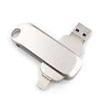 Swivel OTG USB Drive with Oval Loop