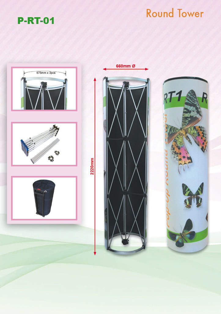 Pop Up Exhibition Round Tower Executive Corporate Gifts Singapore