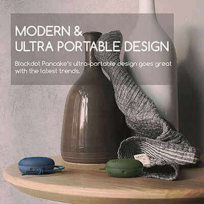 Blackdot Pancake Wireless Waterproof Speakers with In-Built Mic Corporate Gifts Singapore