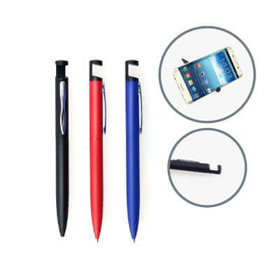 Aluminum Ball Pen with Phone Holder Executive Corporate Gifts Singapore