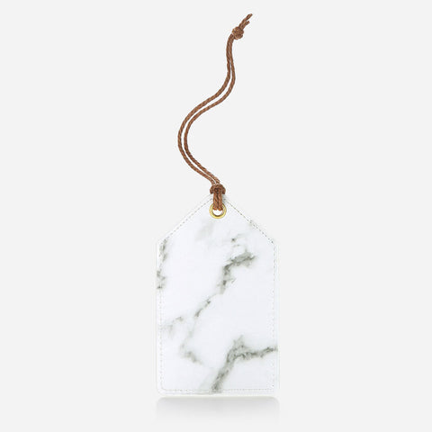 Rectangular Marble Luggage Tag | AbrandZ Corporate Gifts