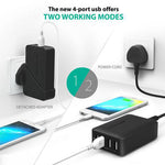 RavPower 4 Port Travel Wall Charger | AbrandZ Corporate Gifts