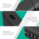RavPower 4 Port Travel Wall Charger | AbrandZ Corporate Gifts