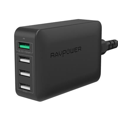 RavPower 4 Port Qualcomm Quick Charge 3.0 Charger Executive Gifts Singapore