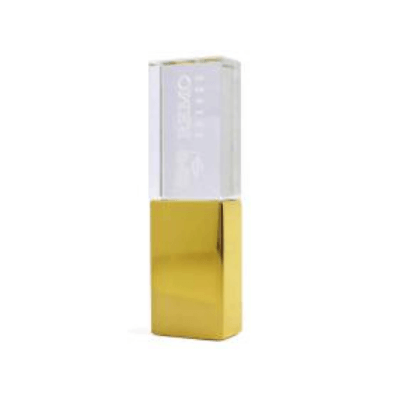 Rectangular Crystal USB Flash Drive with Colored Case Executive Gifts Singapore