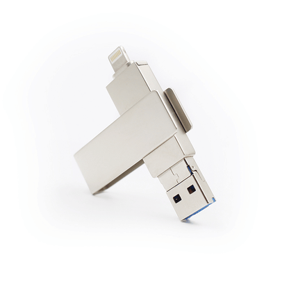 Rectangular Swivel OTG USB Drive (IOS) Executive Corporate Gifts Singapore