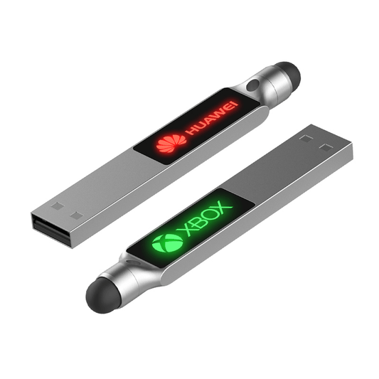 USB Flash Drive with Stylus and LED Logo Executive Corporate Gifts Singapore