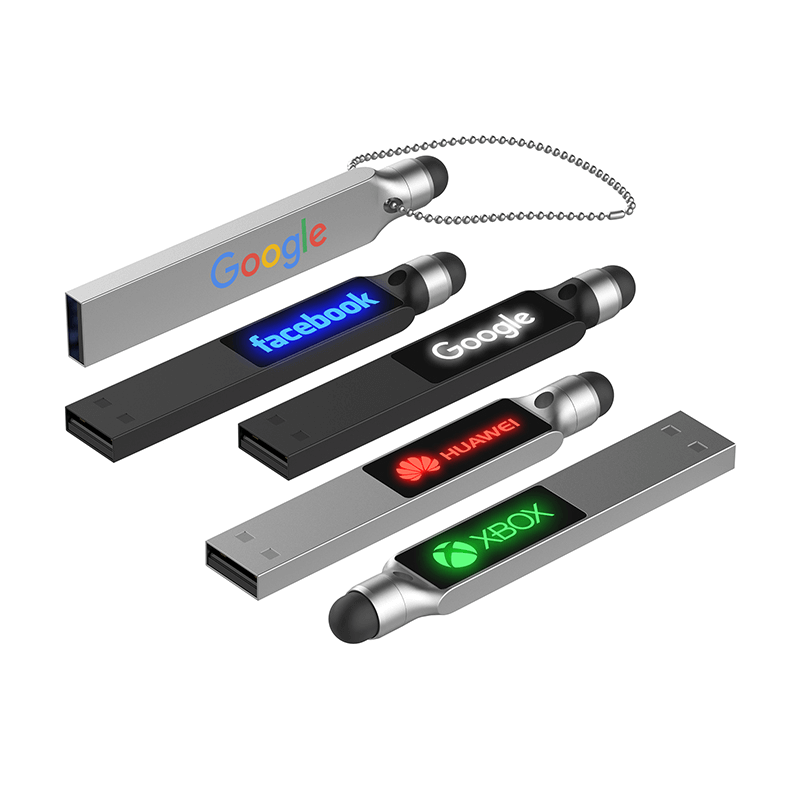USB Flash Drive with Stylus and LED Logo Executive Corporate Gifts Singapore