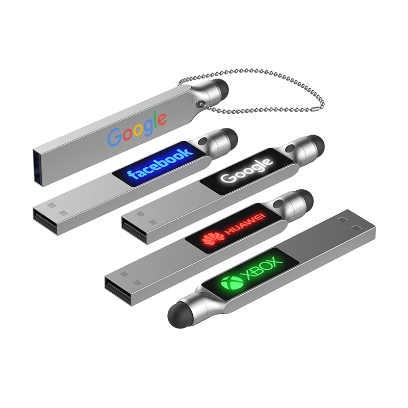 USB Flash Drive with Stylus and LED Logo Executive Corporate Gifts Singapore