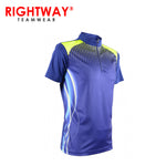 Rightway MOF 35 Neon-Tech Racing Zipper Polo T-Shirt | AbrandZ Corporate Gifts