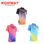 Rightway MOF 36 Neon-Tech Time Lapse Collared Polo T-Shirt | AbrandZ Corporate Gifts