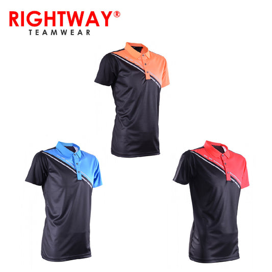 Rightway MOP 43 Reflective Cross Design Polo T-Shirt Executive Corporate Gifts Singapore