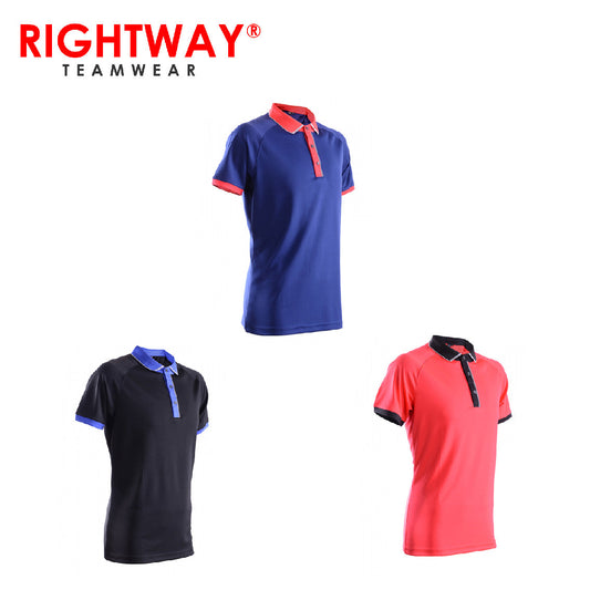 Rightway MOP 46 Reflective Placket Design Polo T-Shirt Executive Corporate Gifts Singapore