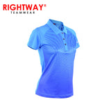 Rightway WOF 32 Women Reflective Collared Sublimation Polo  T-Shirt | AbrandZ Corporate Gifts