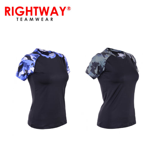 Rightway WOR 47 Women Sublimation Round Neck T-Shirt Executive Corporate Gifts Singapore
