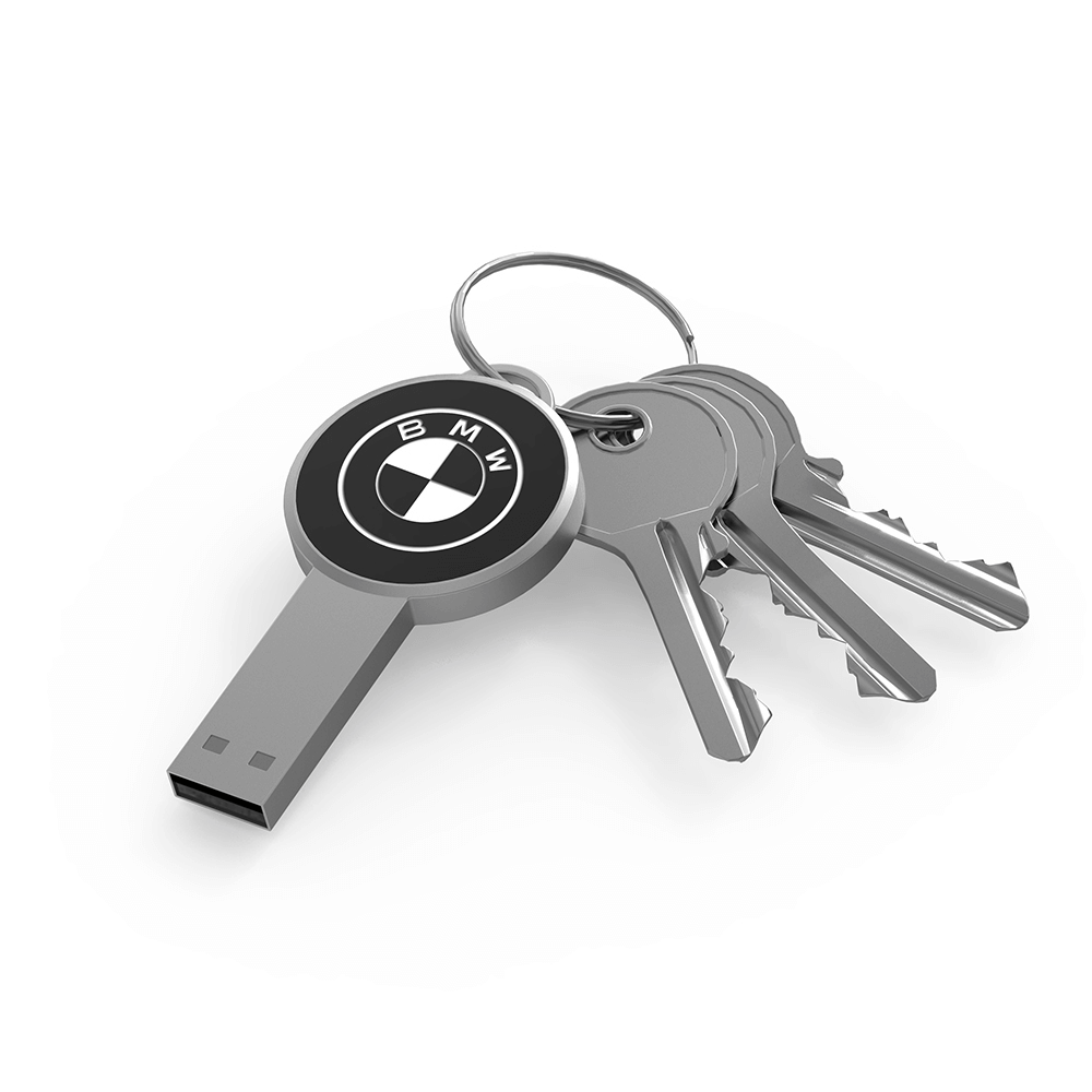 Round Shaped USB Flash Drive LED Logo Executive Corporate Gifts Singapore